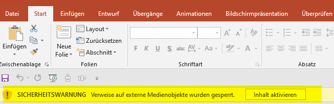 youtube video in powerpoint einfügen Inhalt aktivieren